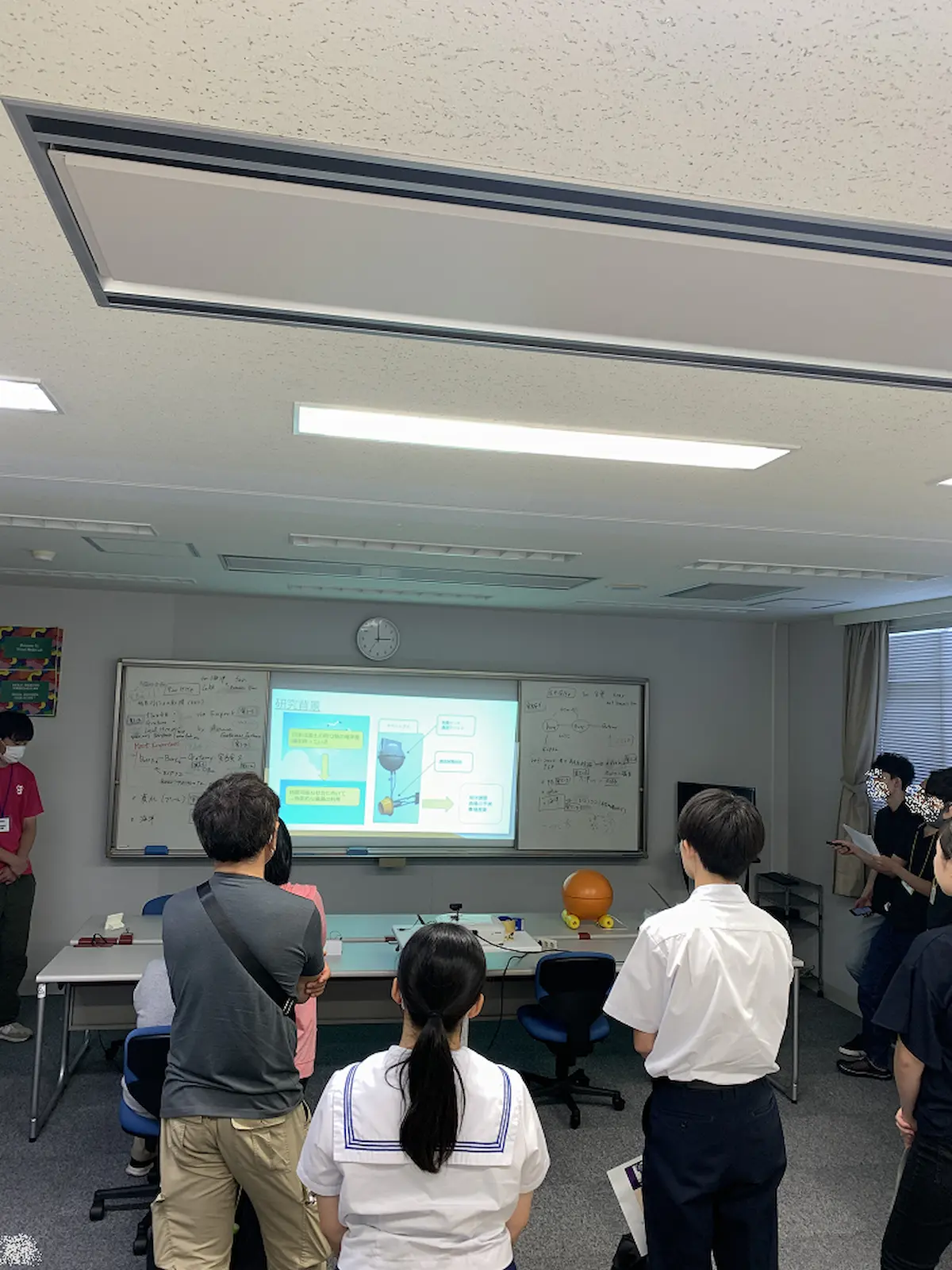 2023年オープンキャンパスオープンラボの様子